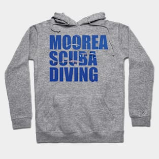 Moorea Scuba Diving Shark Photo Hoodie